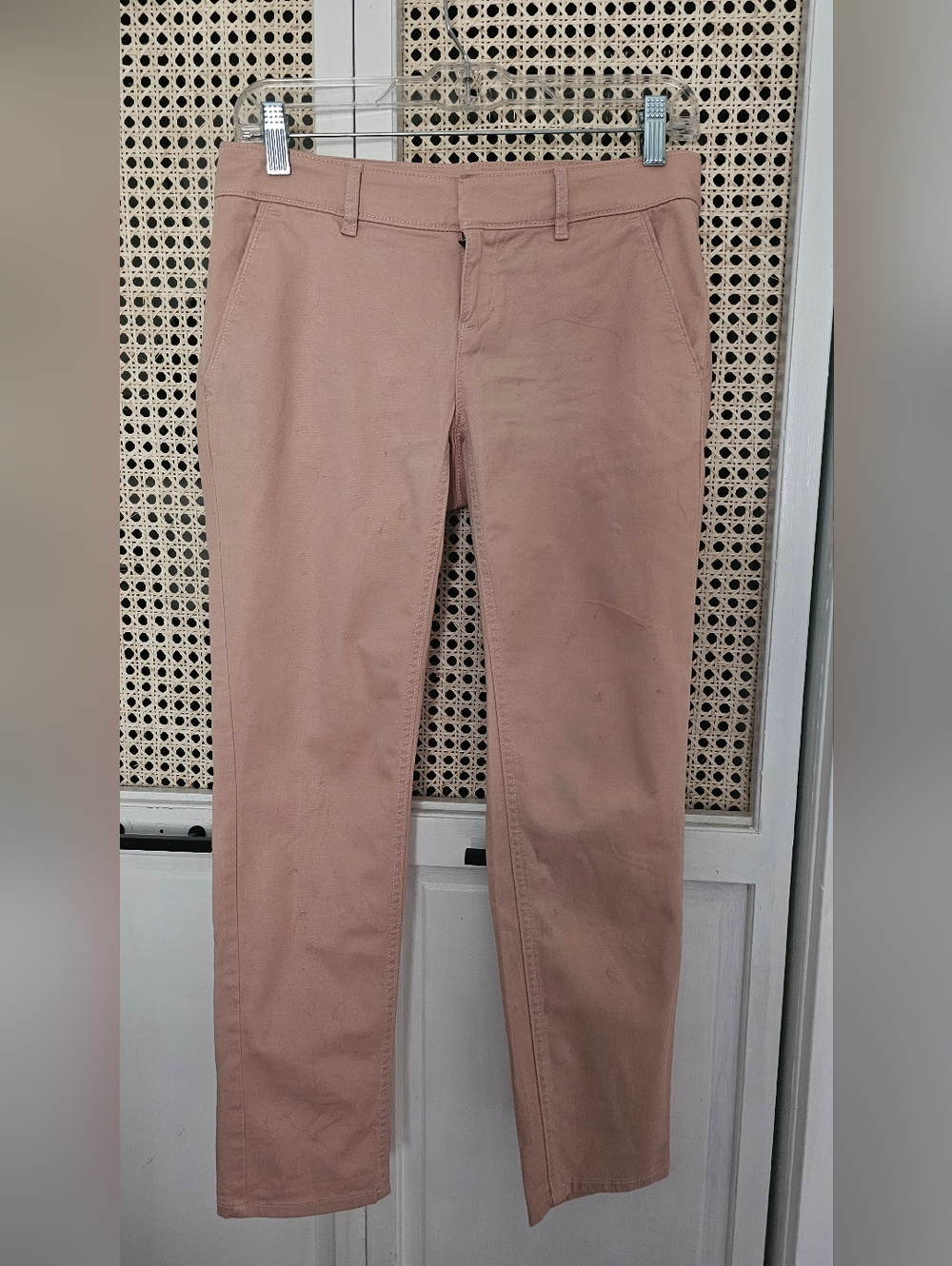LOFT Blush Pink Straight Leg Pants